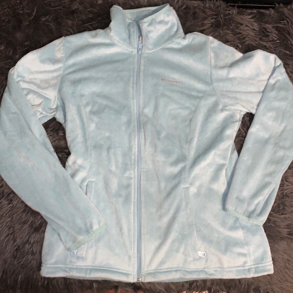 Columbia Mint Blue Full Zip